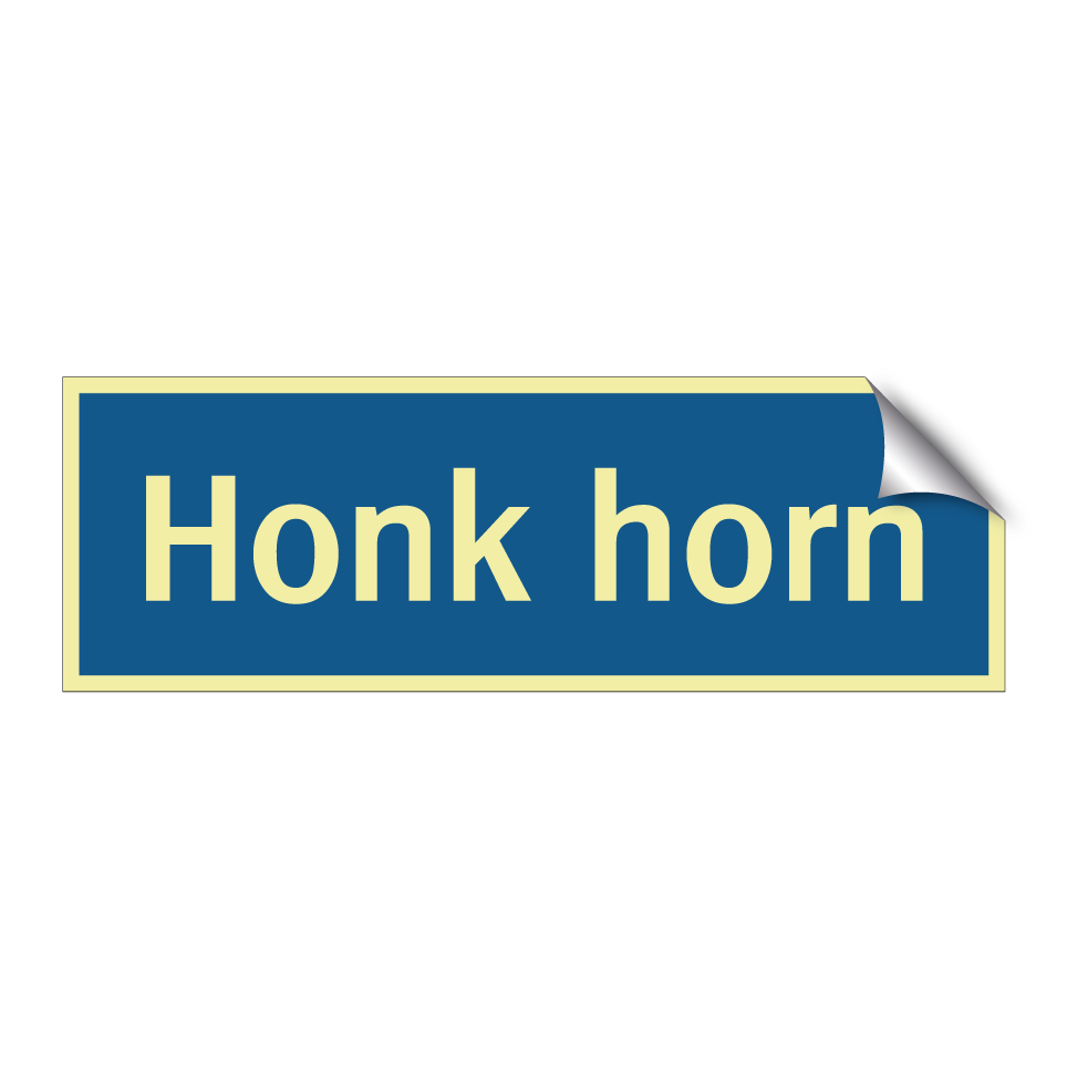 Honk horn