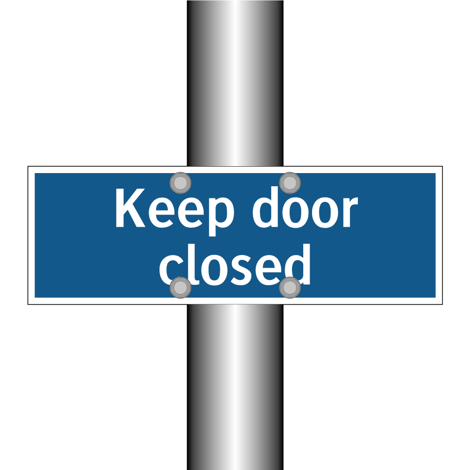Keep door closed