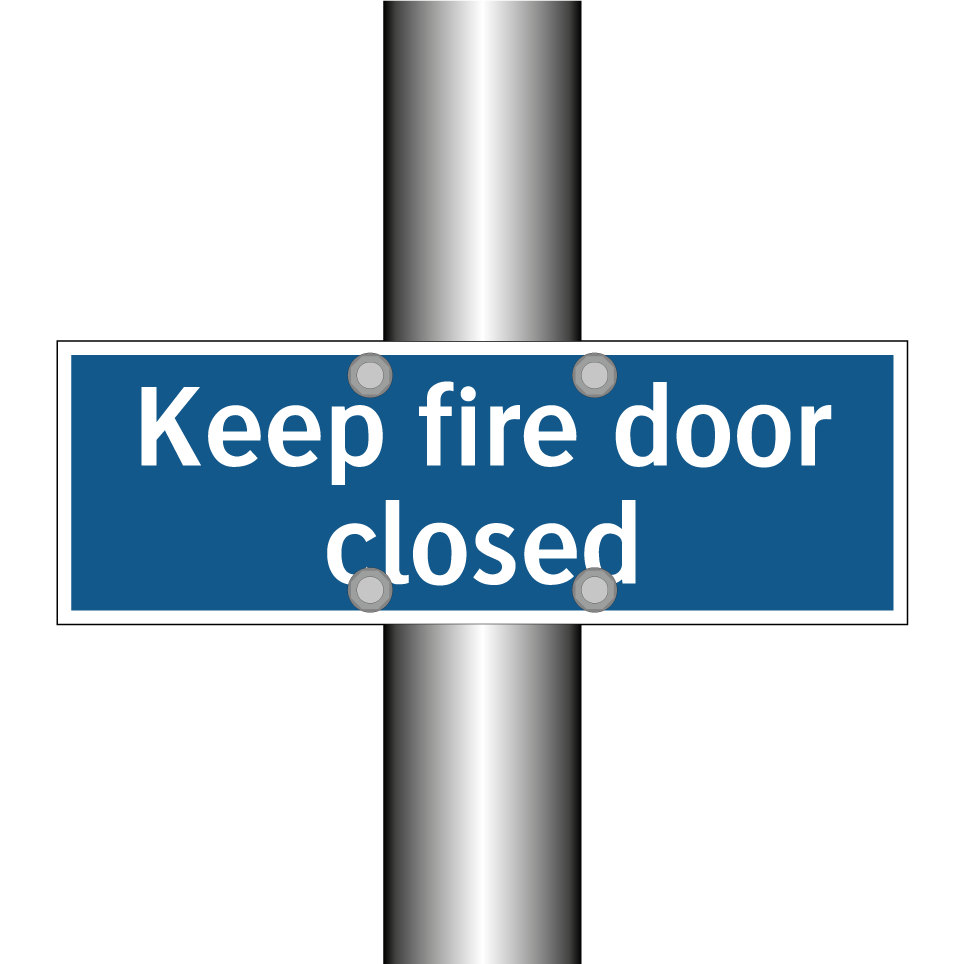 Keep fire door closed