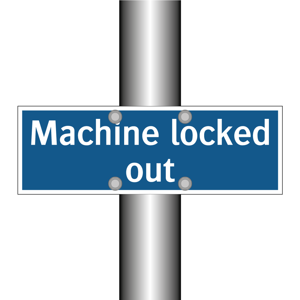 Machine locked out
