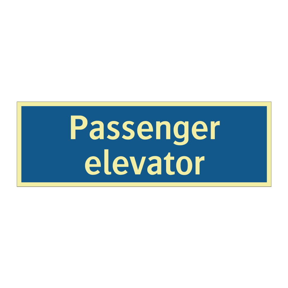 Passenger elevator