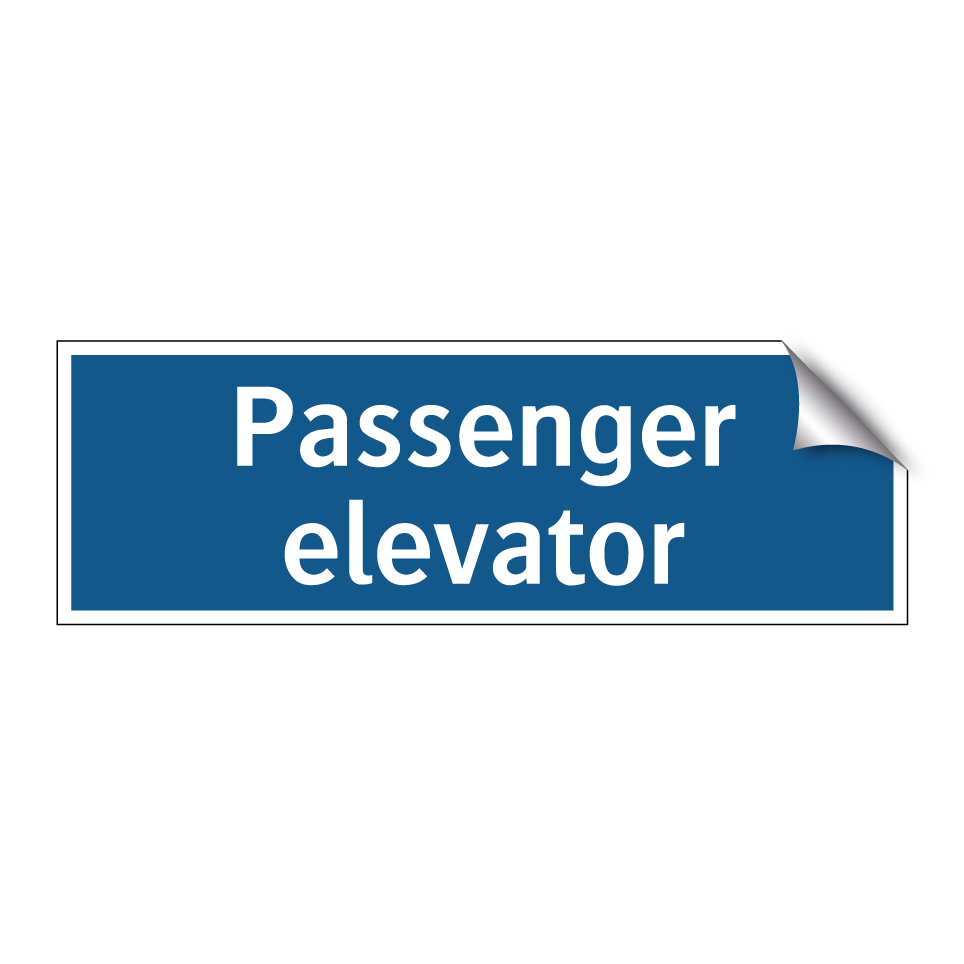 Passenger elevator