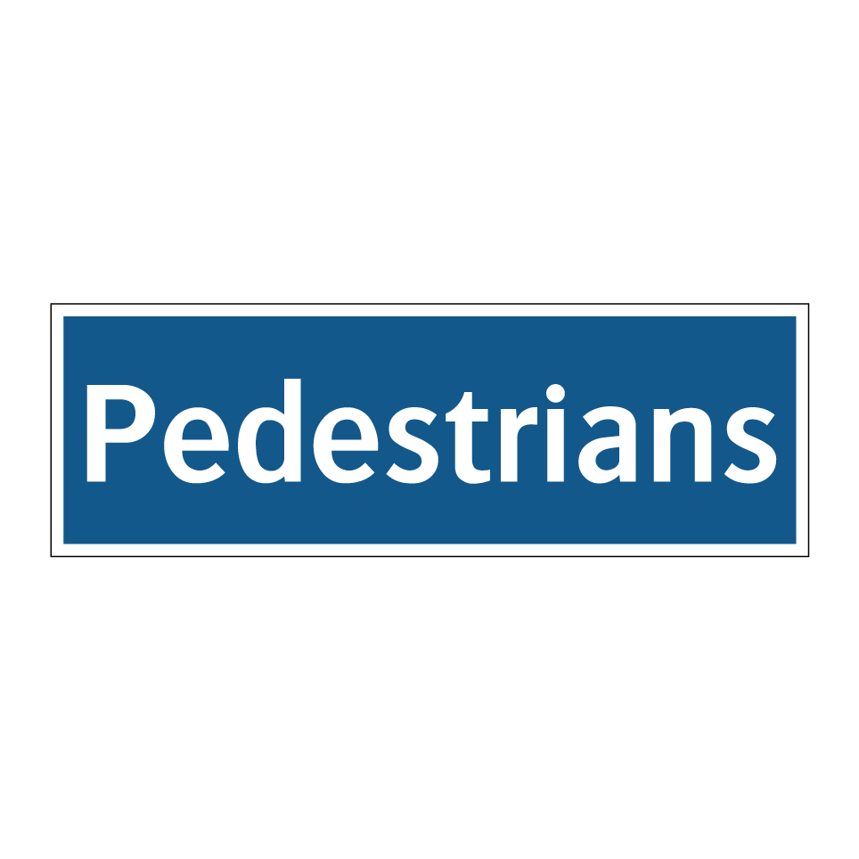 Pedestrians