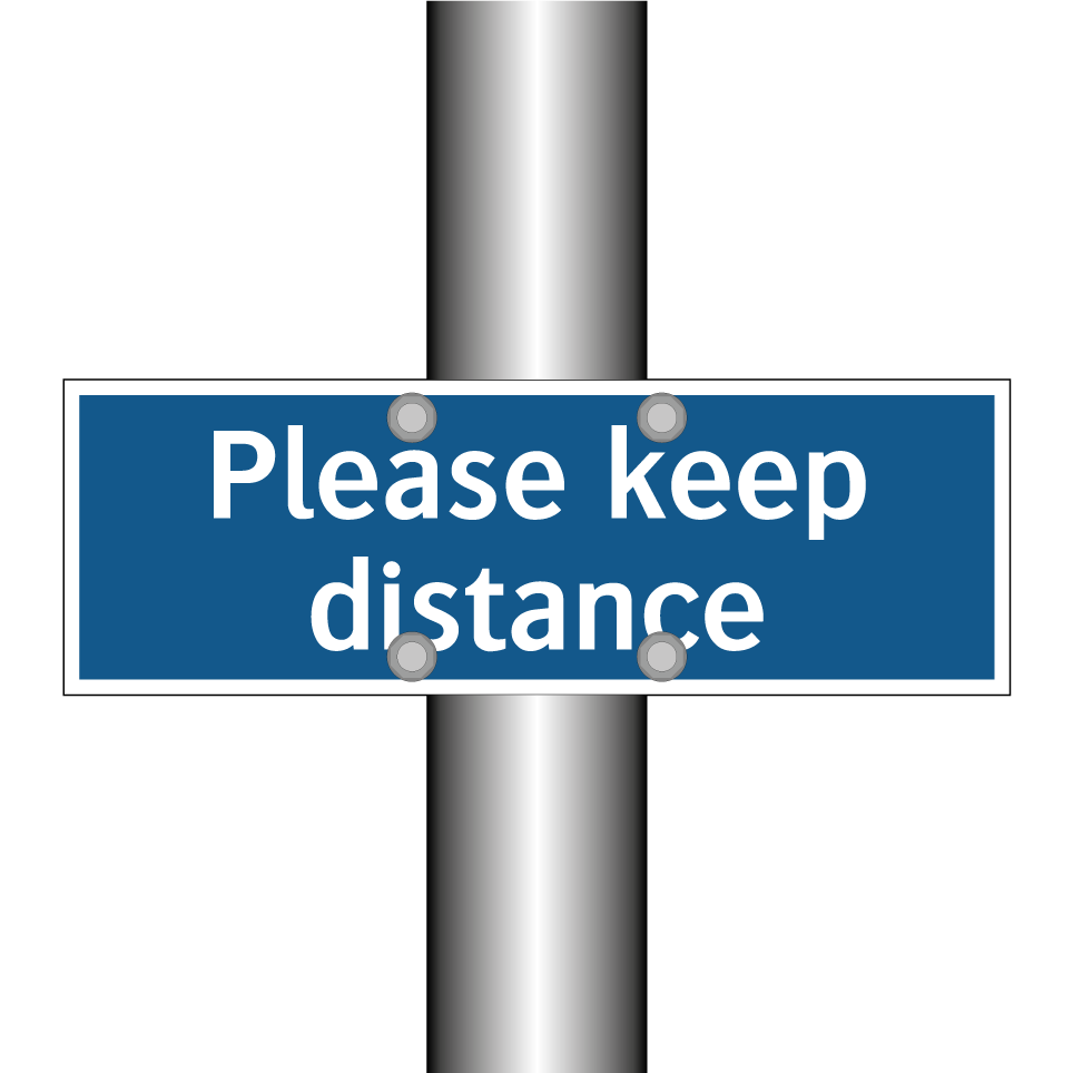 Please keep distance
