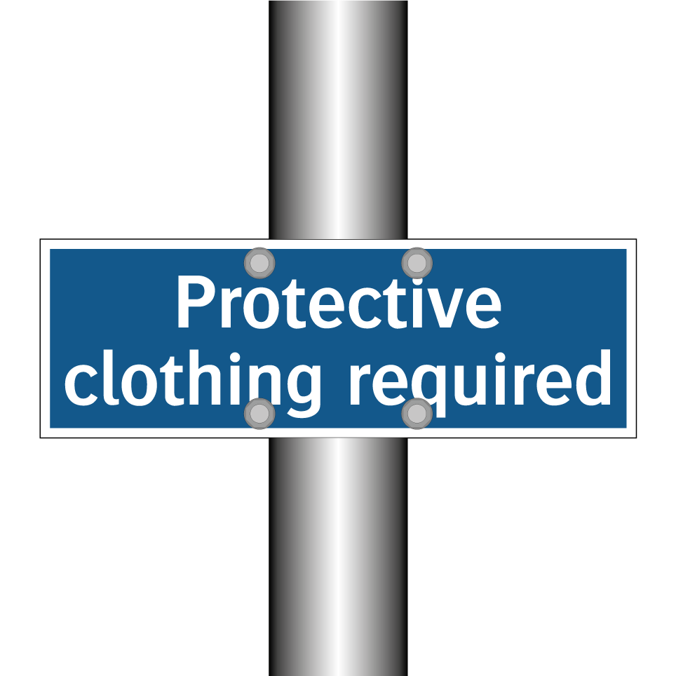 Protective clothing required