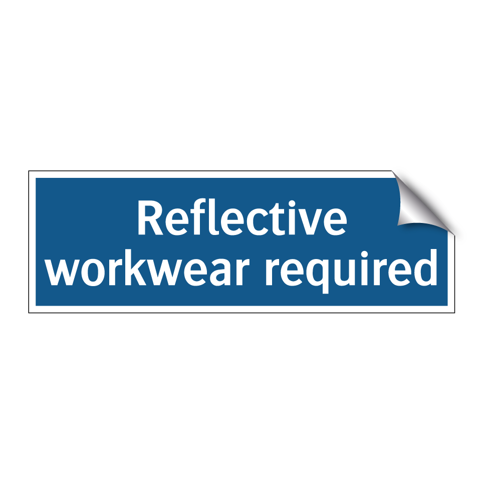 Reflective workwear required