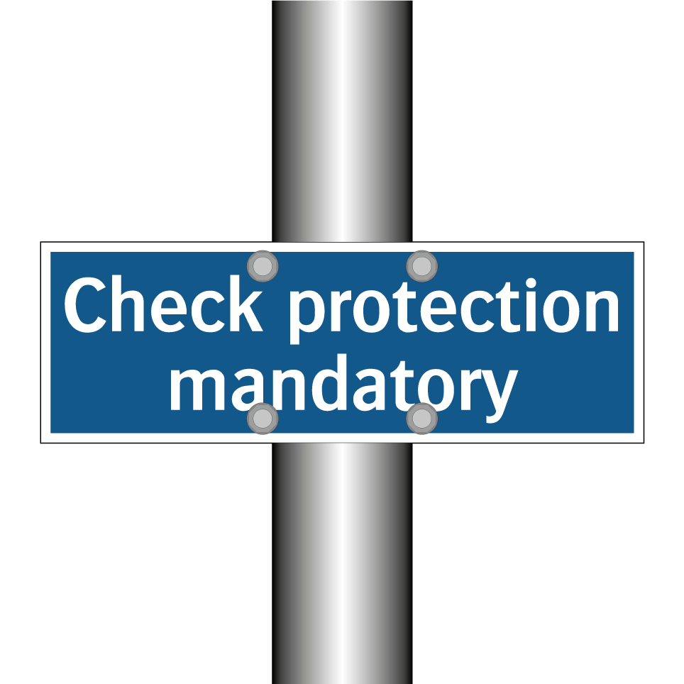 Check protection mandatory