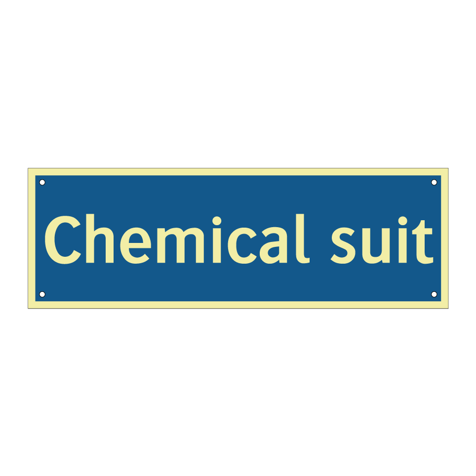 Chemical suit