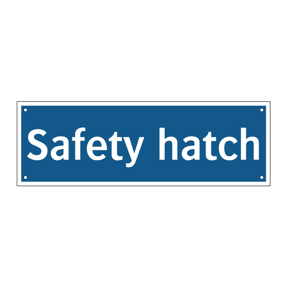 Safety hatch