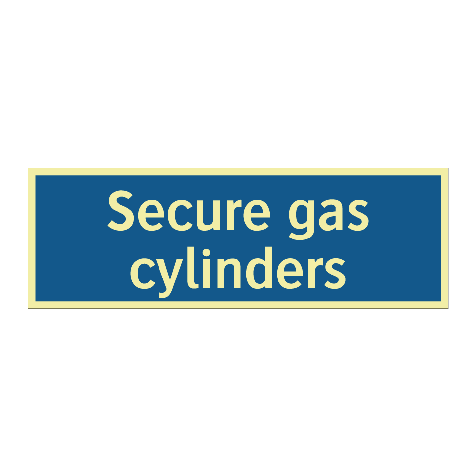 Secure gas cylinders