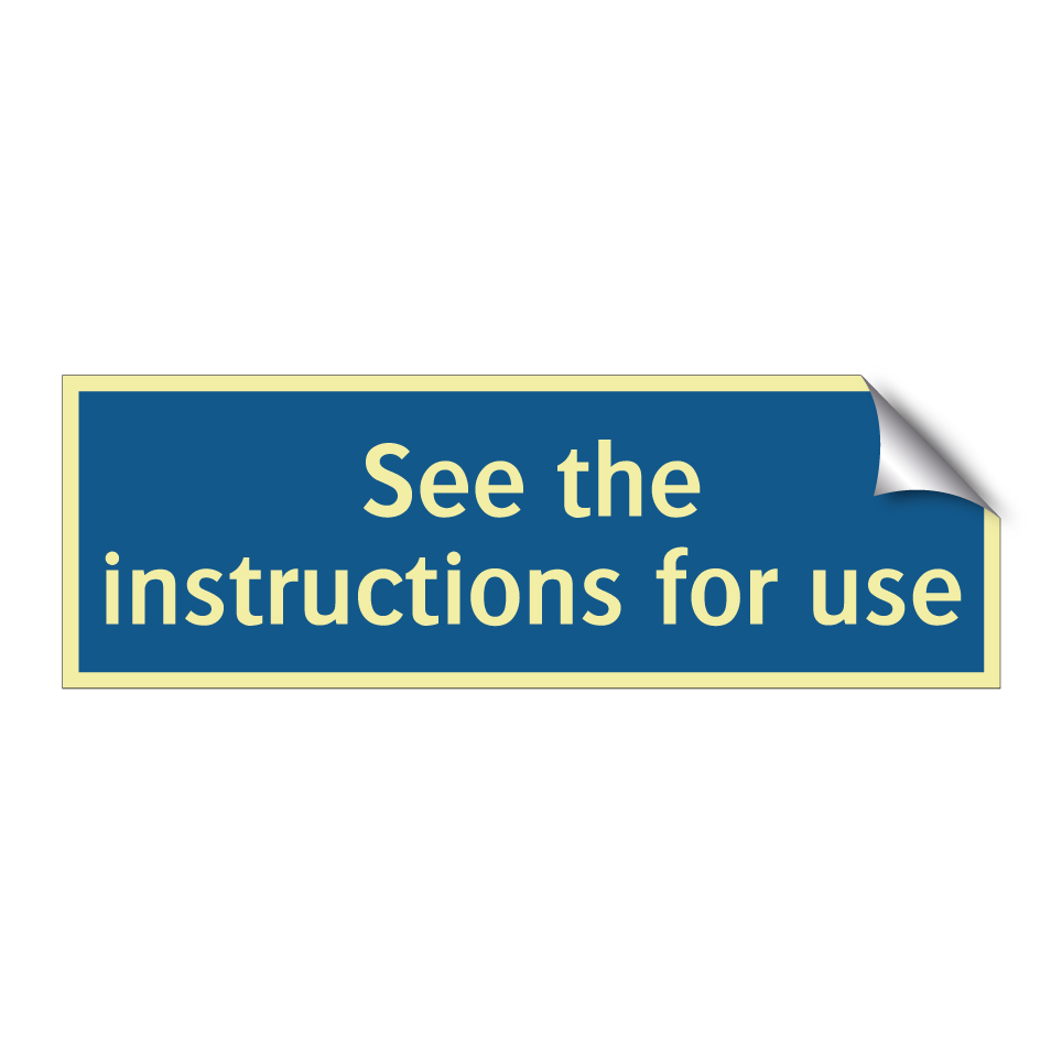 See the instructions for use