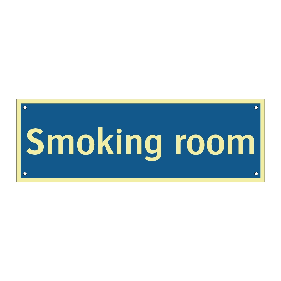 Smoking room