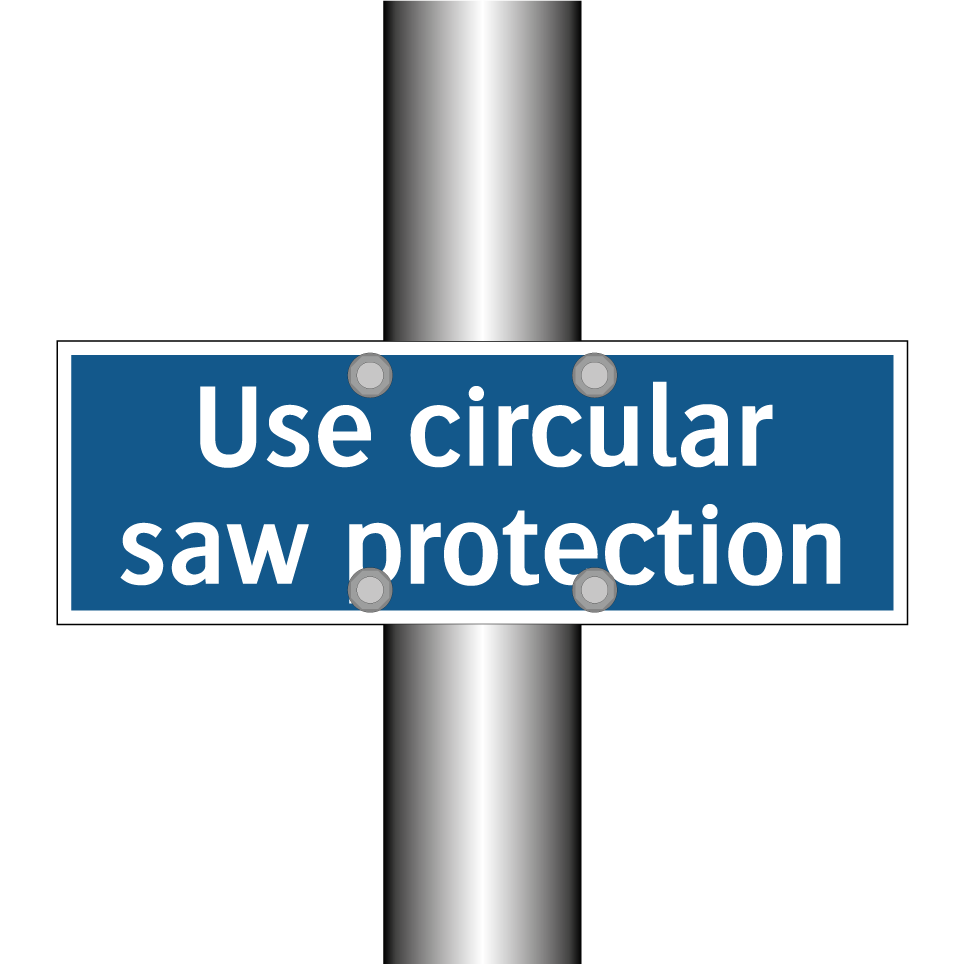 Use circular saw protection