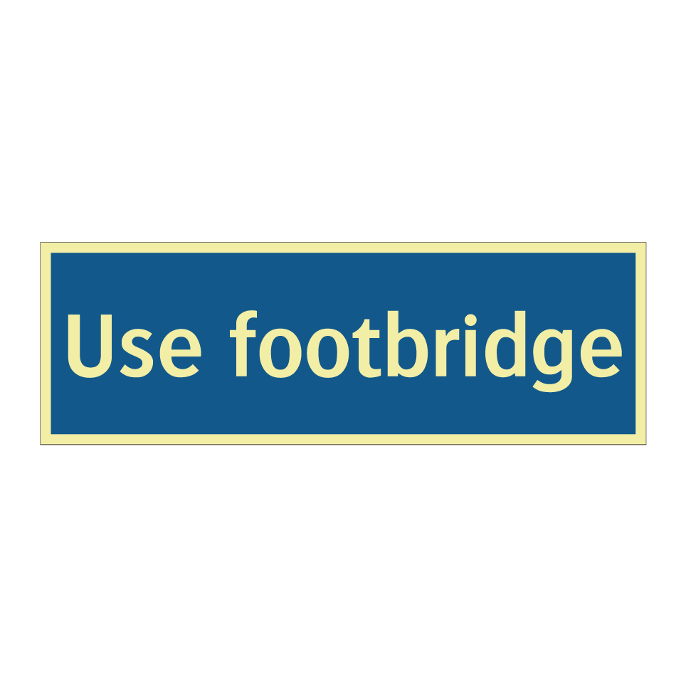 Use footbridge