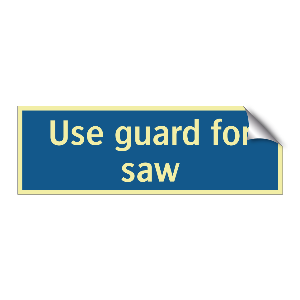 Use guard for saw