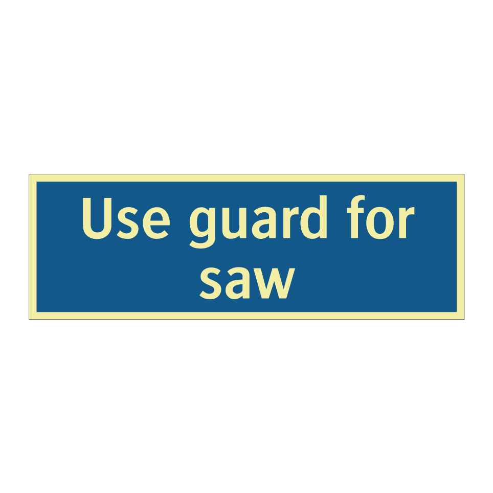 Use guard for saw