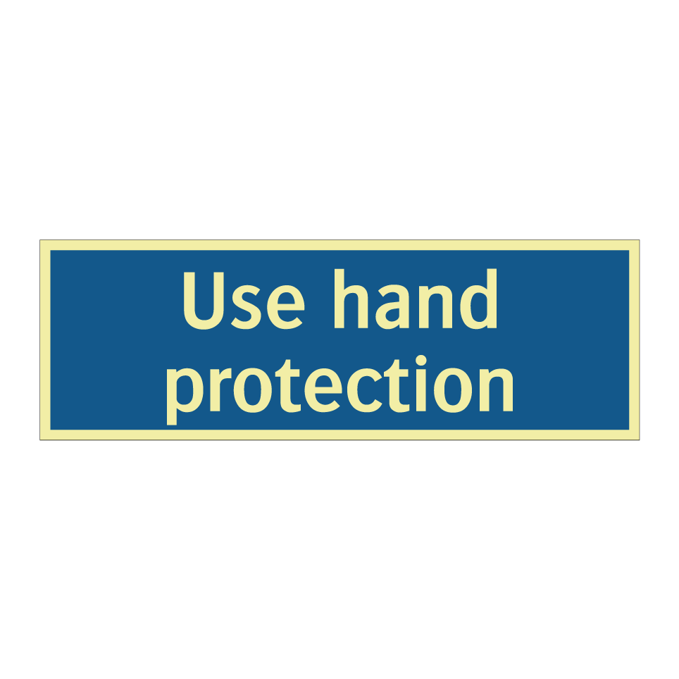 Use hand protection