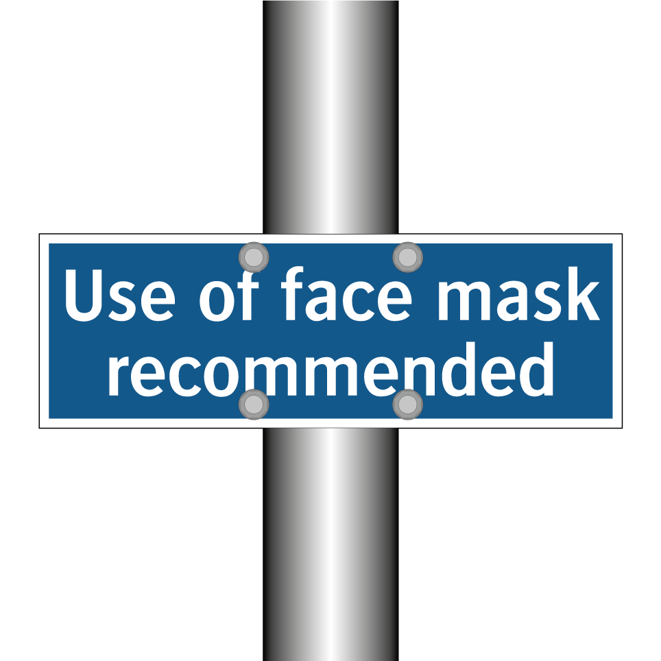 Use of face mask recommended