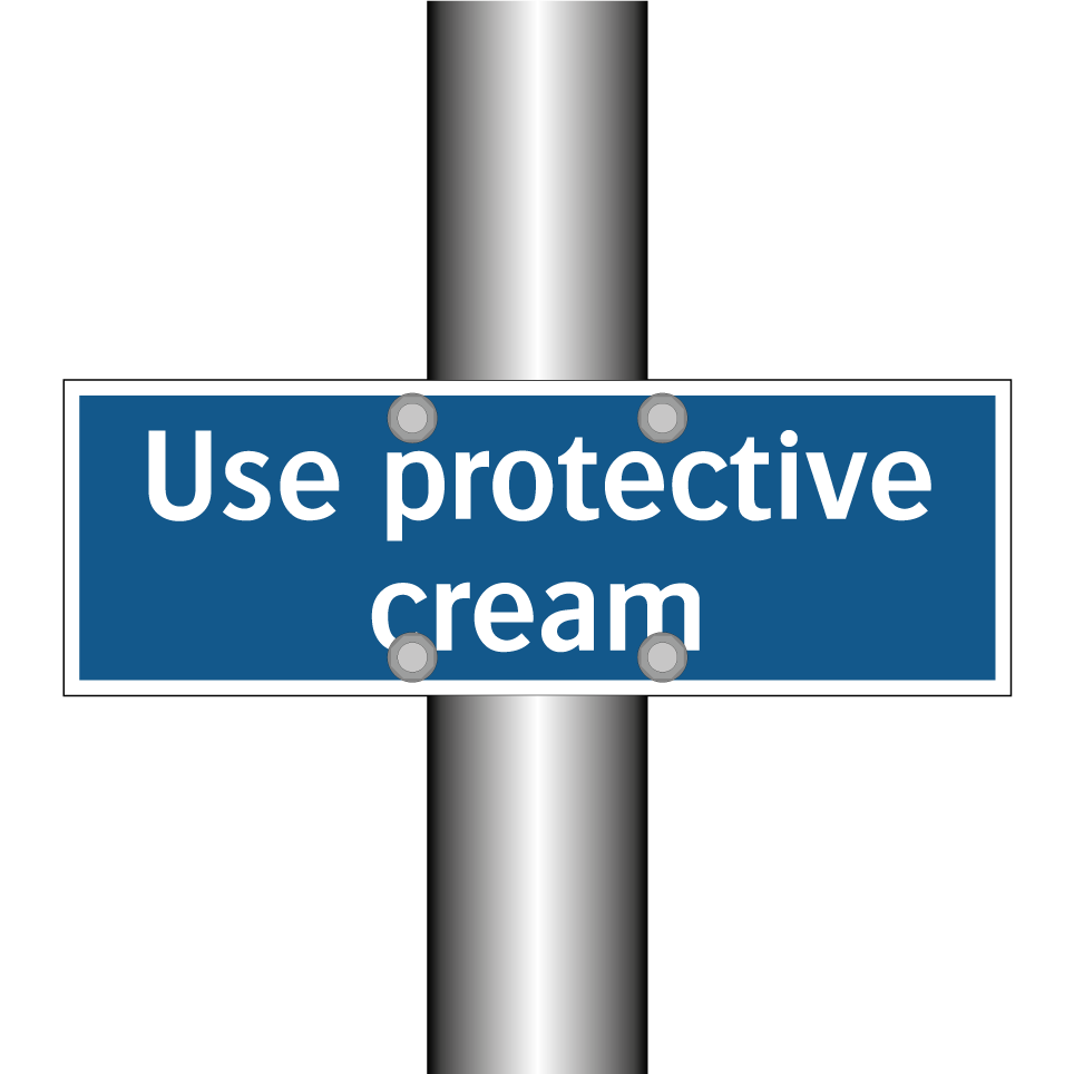 Use protective cream
