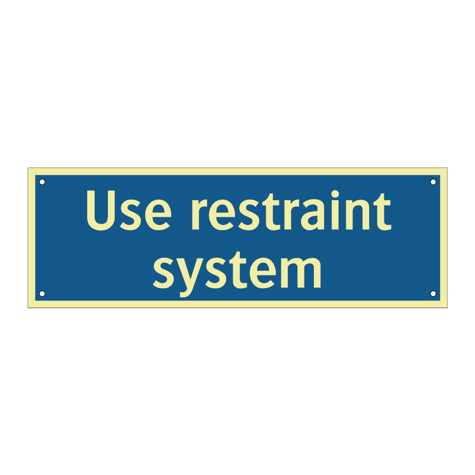 Use restraint system