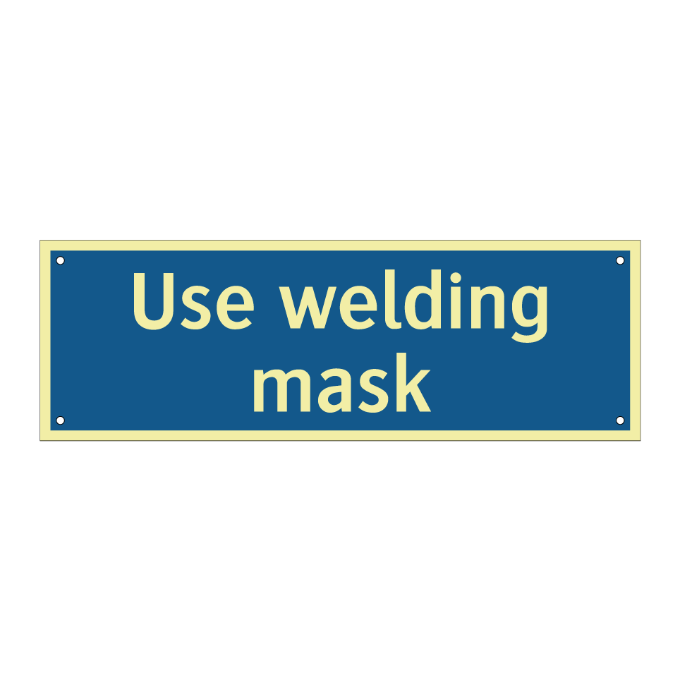 Use welding mask