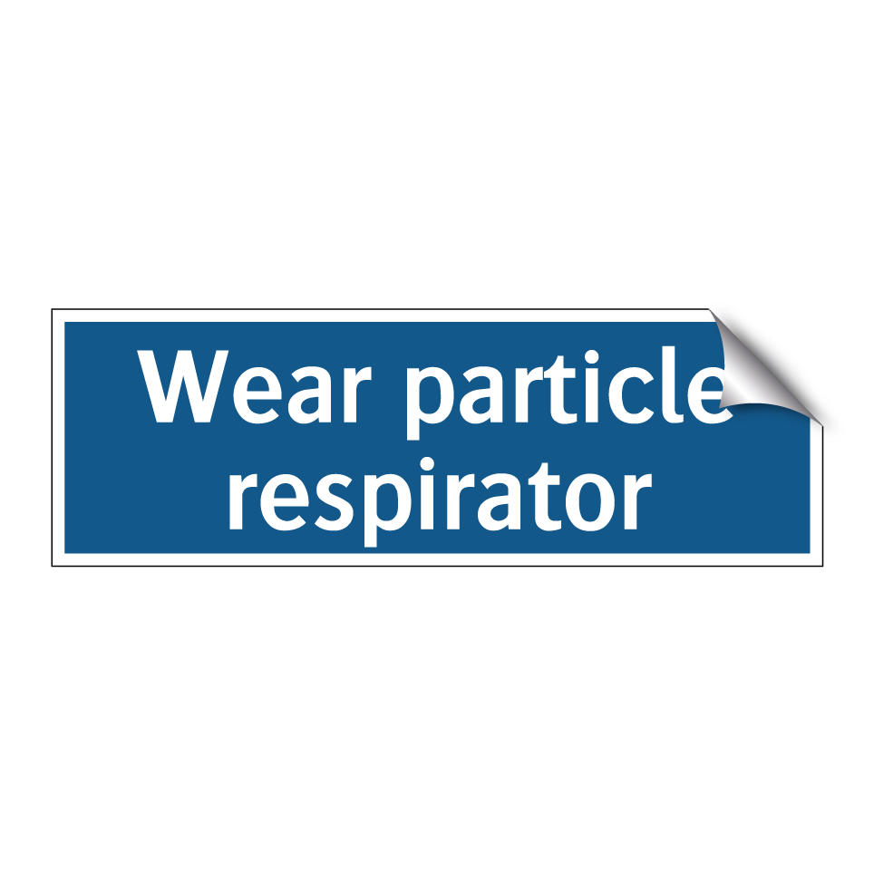 Wear particle respirator