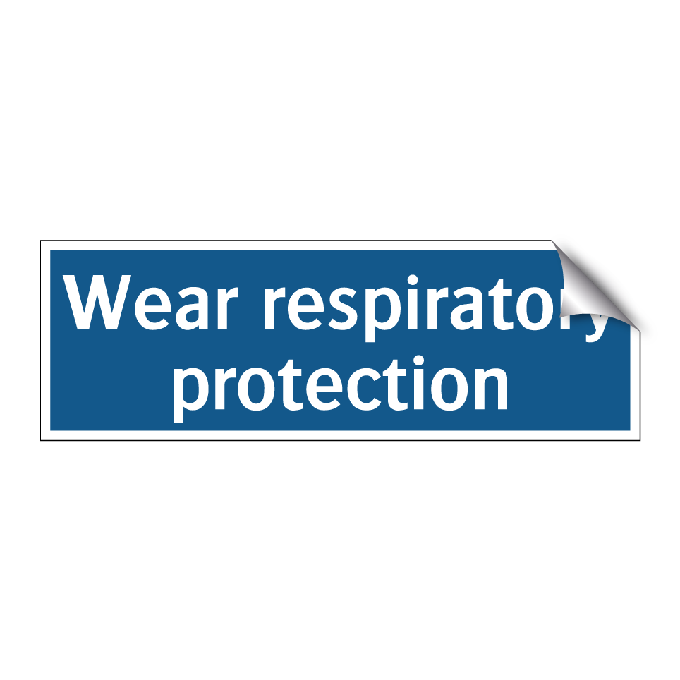 Wear respiratory protection