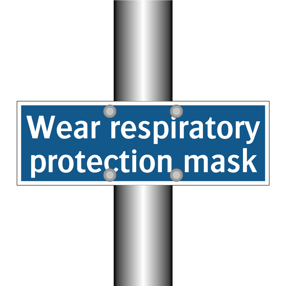 Wear respiratory protection mask