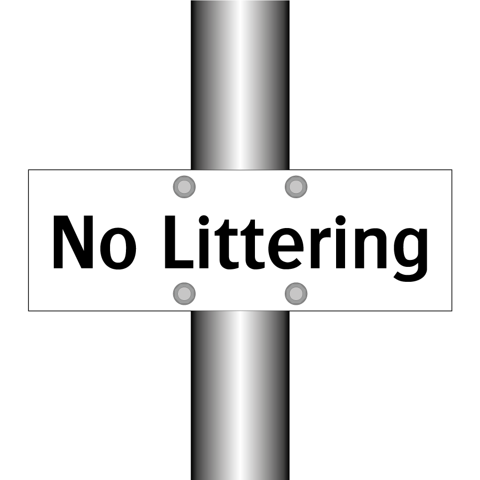 No Littering
