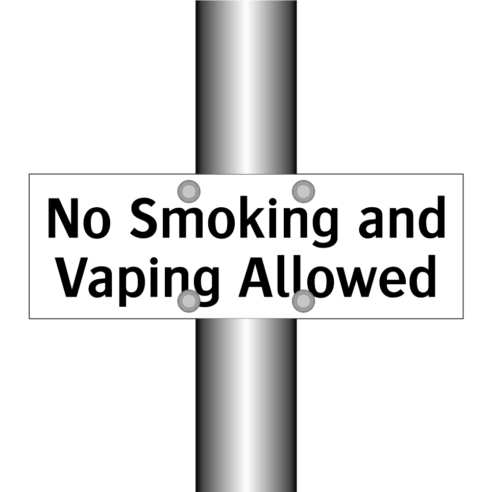 No Smoking and Vaping Allowed