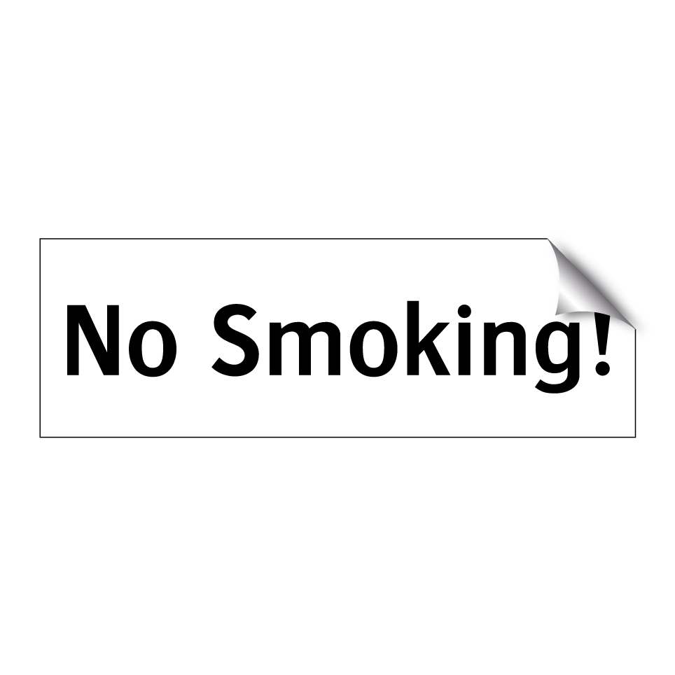No Smoking!