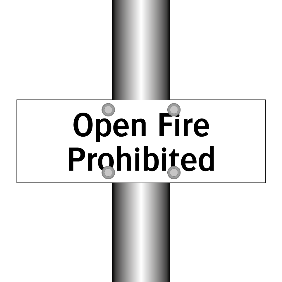 Open Fire Prohibited
