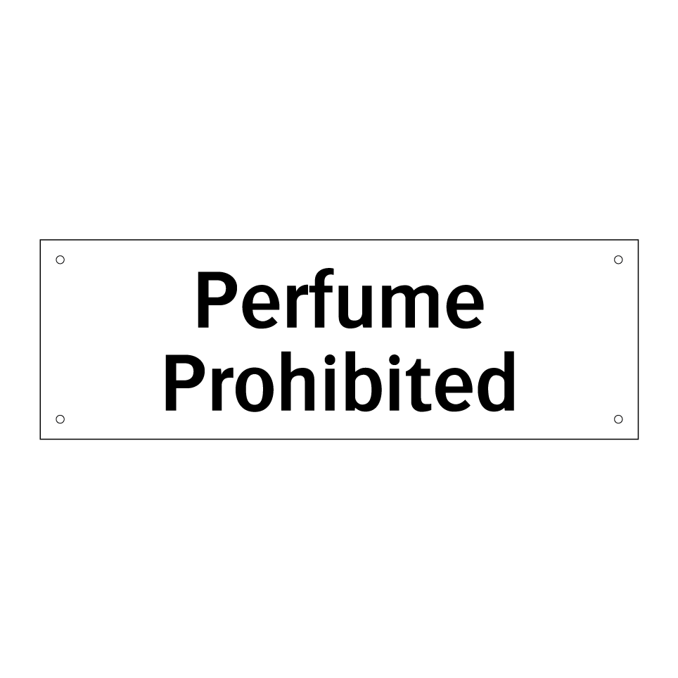 Perfume Prohibited