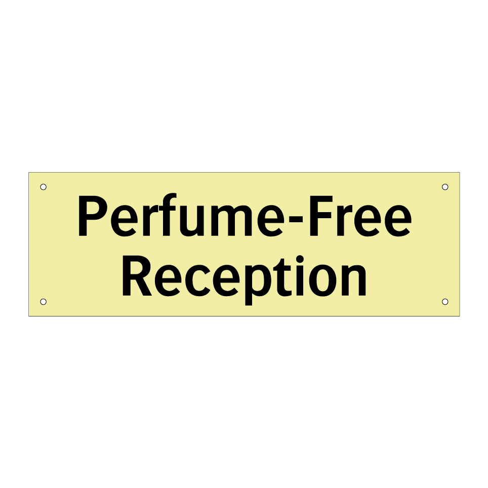 Perfume-Free Reception