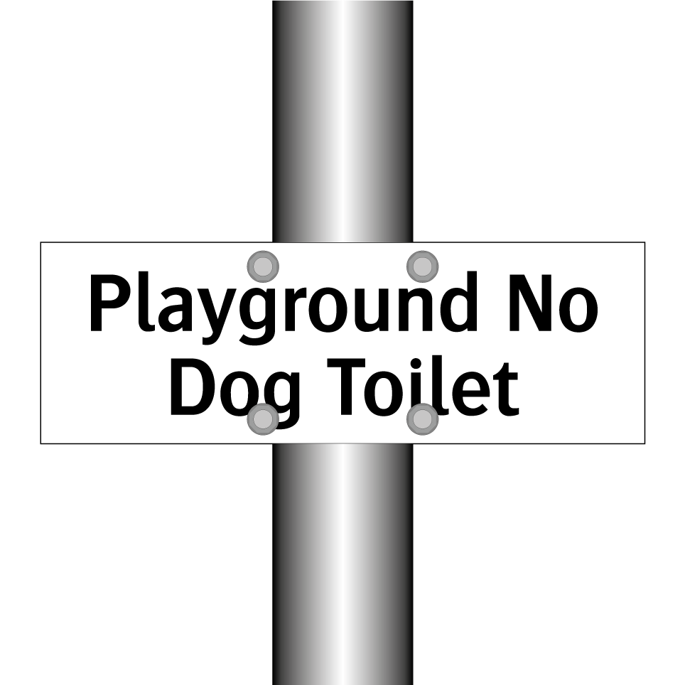 Playground No Dog Toilet