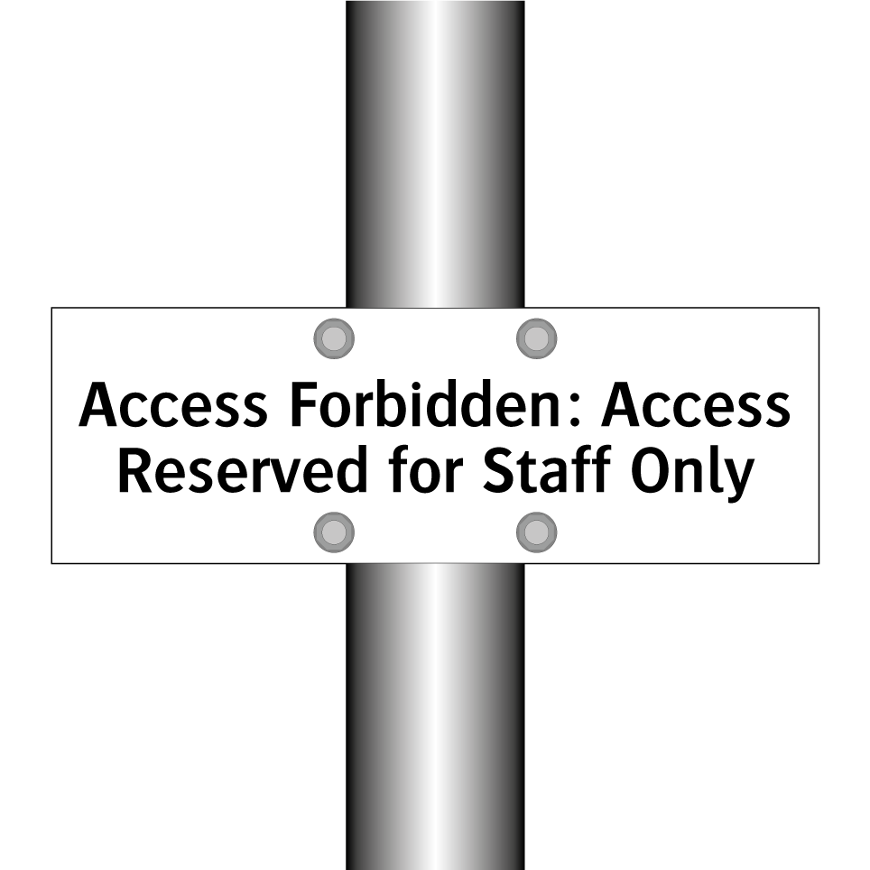 Access Forbidden: Access Reserved for Staff Only