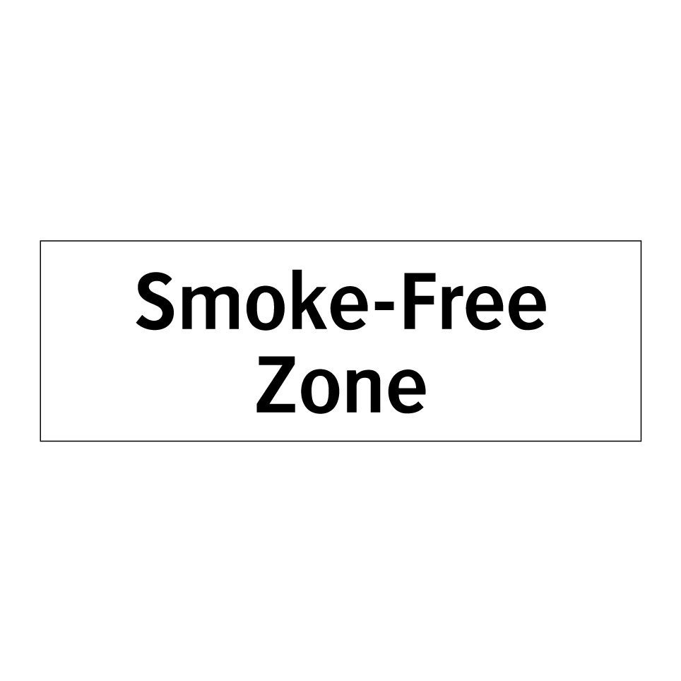 Smoke-Free Zone