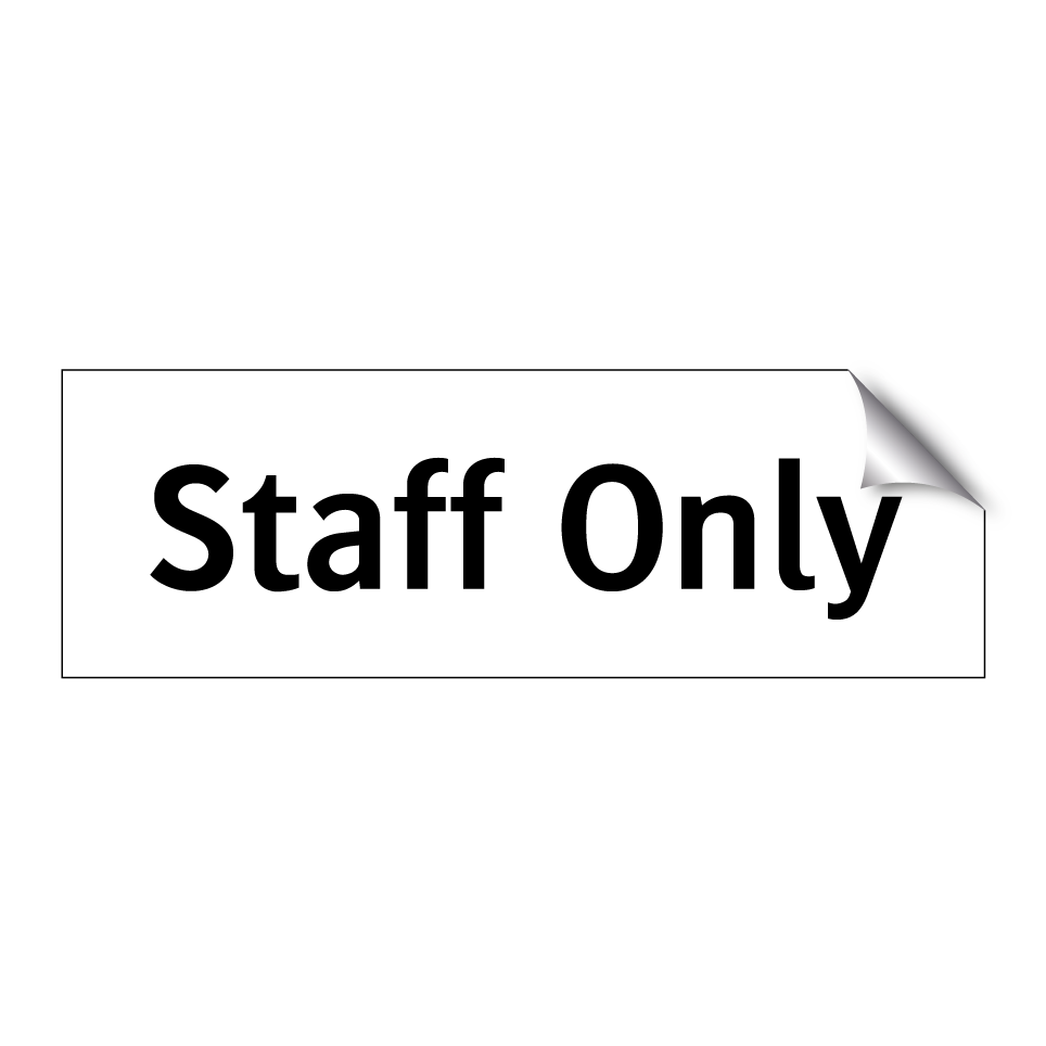 Staff Only