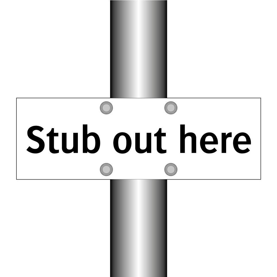 Stub out here