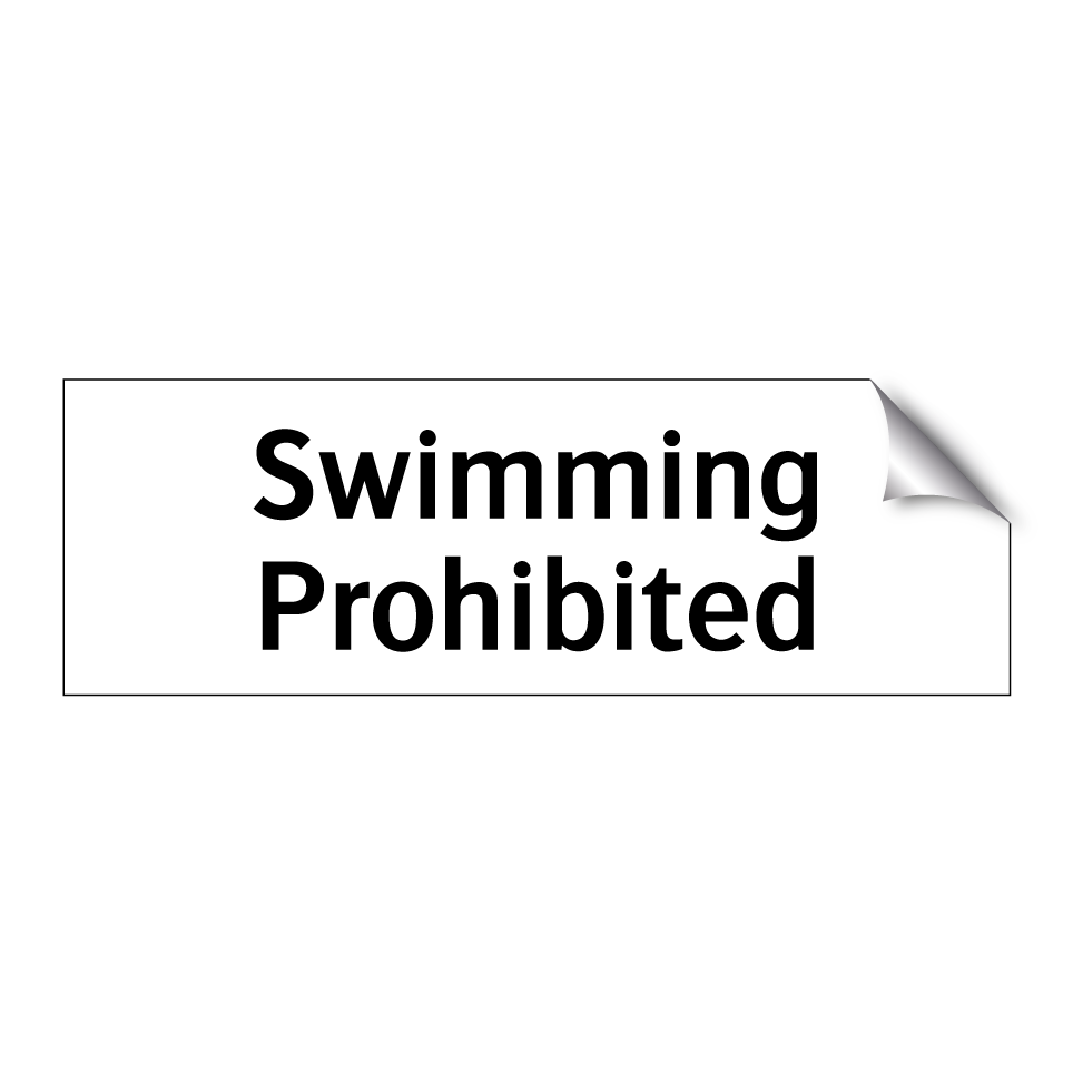 Swimming Prohibited