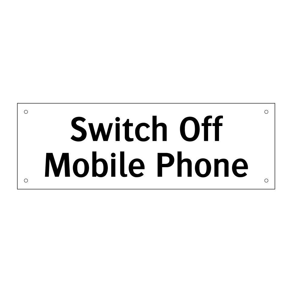 Switch Off Mobile Phone