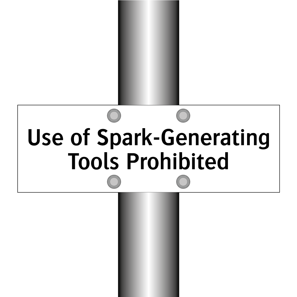 Use of Spark-Generating Tools Prohibited