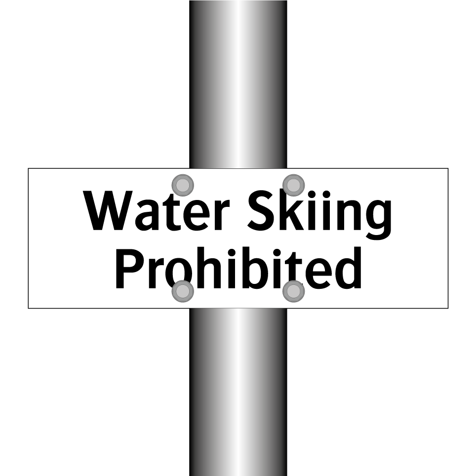 Water Skiing Prohibited