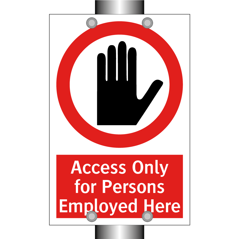 Access Only for Persons Employed Here