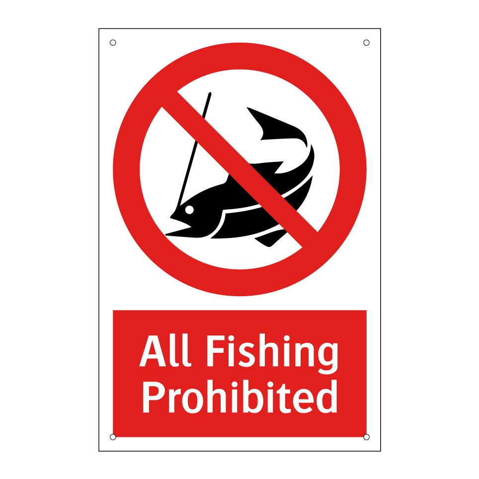 All Fishing Prohibited