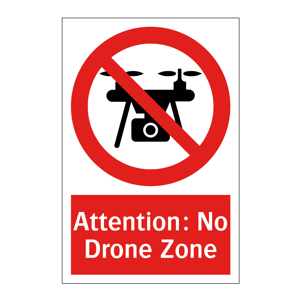 Attention: No Drone Zone