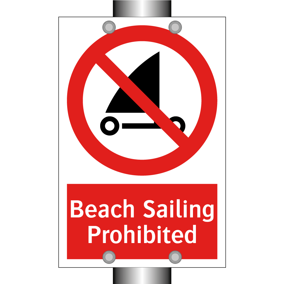 Beach Sailing Prohibited