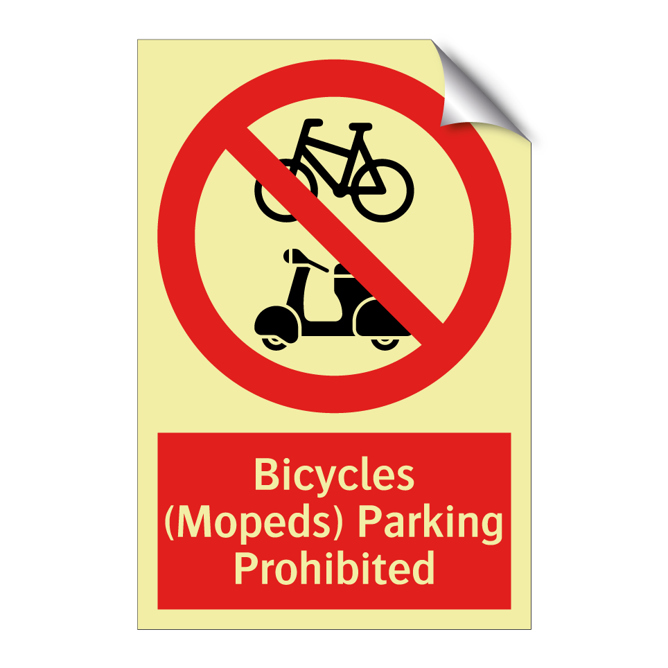 Bicycles (Mopeds) Parking Prohibited