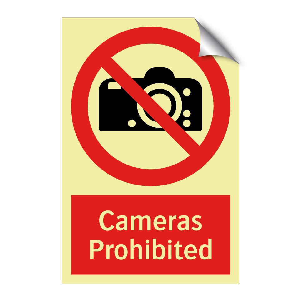Cameras Prohibited