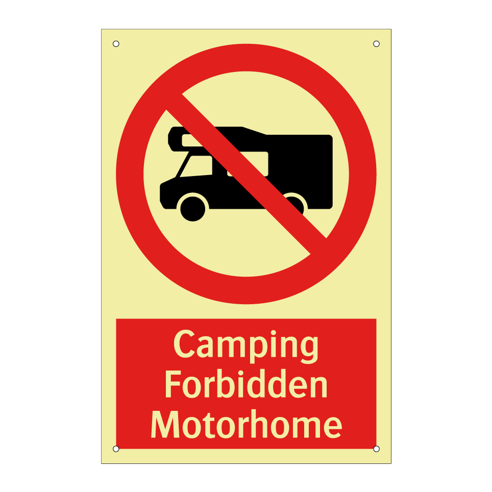 Camping Forbidden Motorhome
